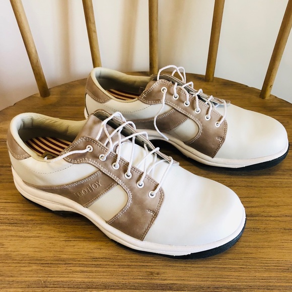 🎈SOLD🎈FootJoy Contour Series White & Sand Golf - Picture 3 of 8
